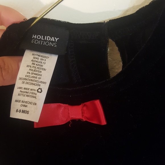 Velvet black dress - Picture 2 of 5